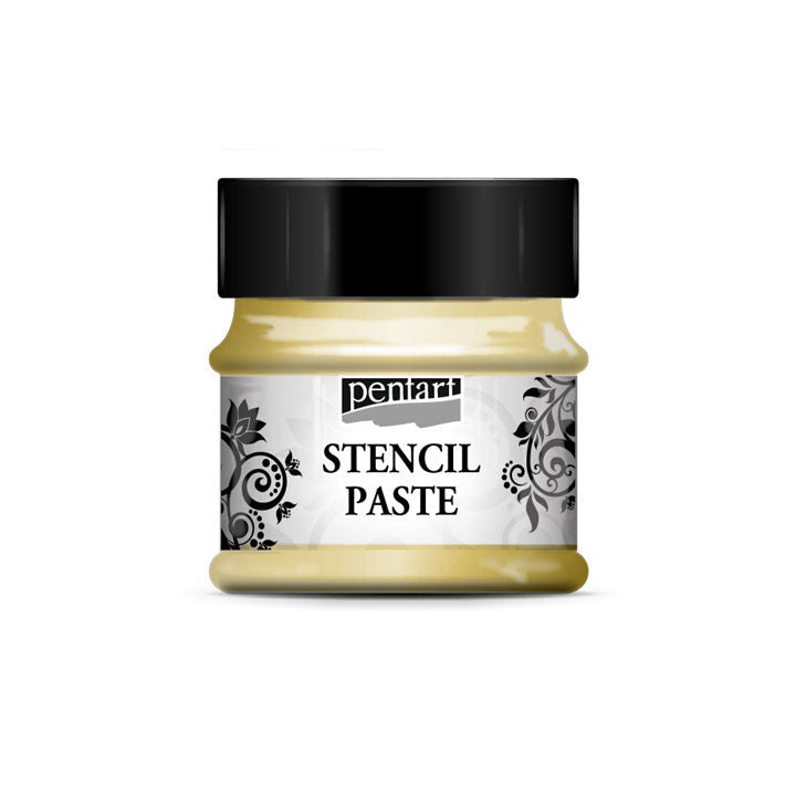 Παστα για στενσιλ περλε Stencil Paste Pentart 50ml | διάφορα χρώματα