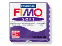 Παστα μοντελισμου FIMO Soft θερμικα καλλιεργισιμη - 56 g | διάφορα χρώματα