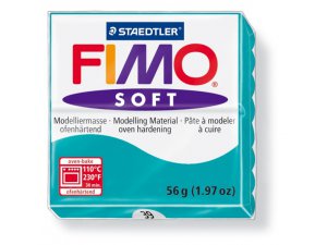 Παστα μοντελισμου FIMO Soft θερμικα καλλιεργισιμη - 56 g | διάφορα χρώματα