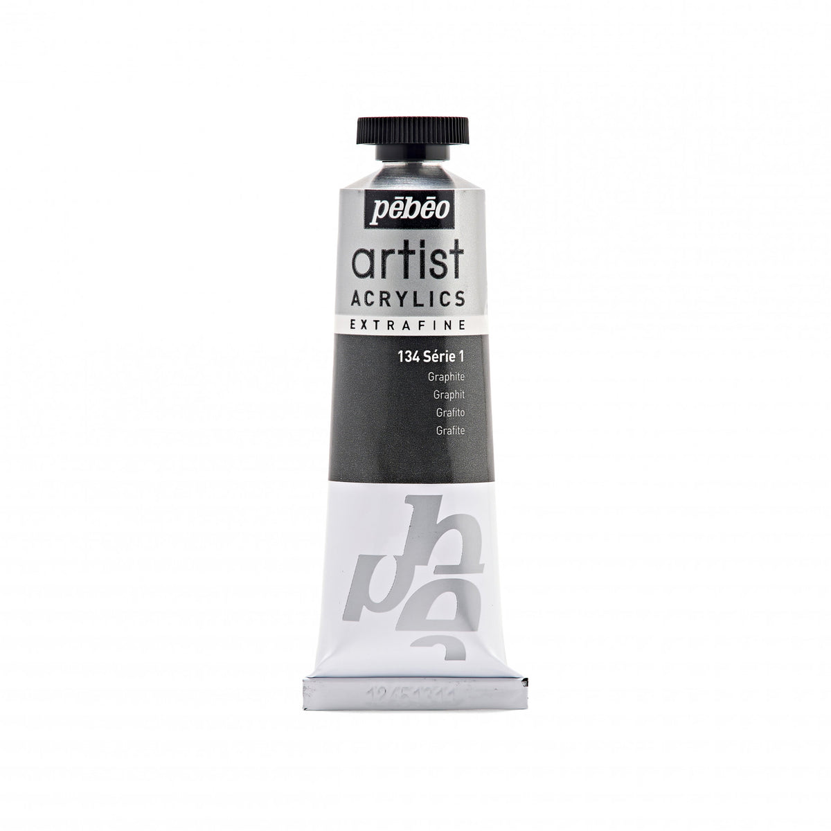 Pebeo Artist ακρυλικό χρώμα 37 ml – Γραφίτης