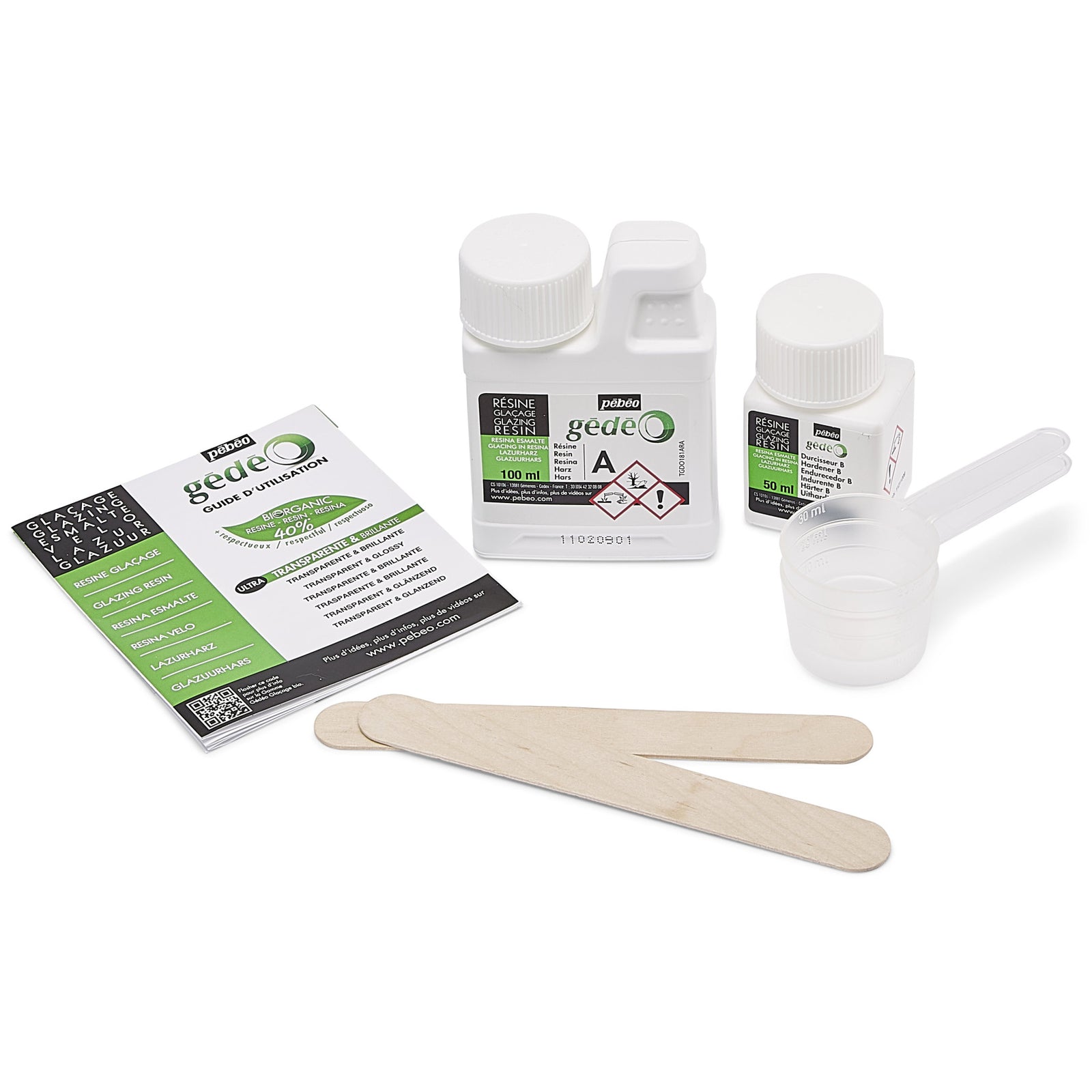Pebeo Gédéo BIO κρυσταλλική ρητίνη 150 ml διάφανη