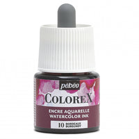 Pebeo Colorex υγρή ακουαρέλα 45 ml – Βουργουνδίας