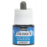 Pebeo Colorex υγρή ακουαρέλα 45 ml – Μπλε Κίνας