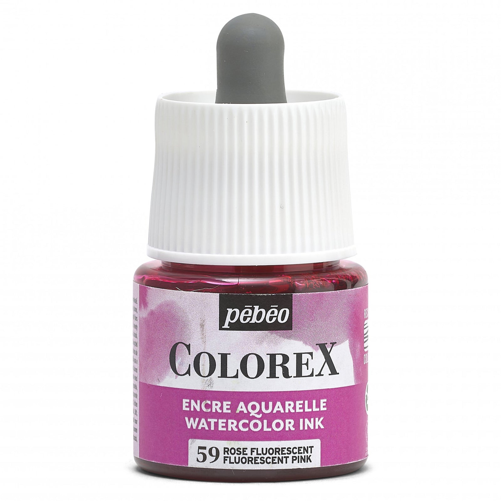 Pebeo Colorex υγρή ακουαρέλα 45 ml – Φωσφοριζέ ροζ