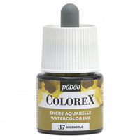 Pebeo Colorex υγρή ακουαρέλα 45 ml – Πράσινο χρυσό