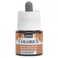 Pebeo Colorex υγρή ακουαρέλα 45 ml – Πορτοκαλί του Άρη