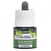 Pebeo Colorex υγρή ακουαρέλα 45 ml – Πράσινο των βρύων