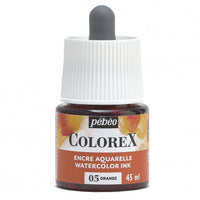 Pebeo Colorex υγρή ακουαρέλα 45 ml – Πορτοκαλί