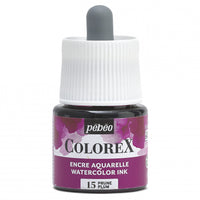 Pebeo Colorex υγρή ακουαρέλα 45 ml – Δαμάσκηνο
