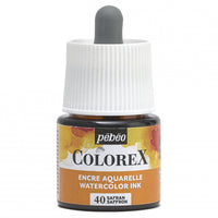 Pebeo Colorex υγρή ακουαρέλα 45 ml – Σαφράν