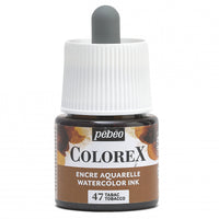 Pebeo Colorex υγρή ακουαρέλα 45 ml – Καπνός