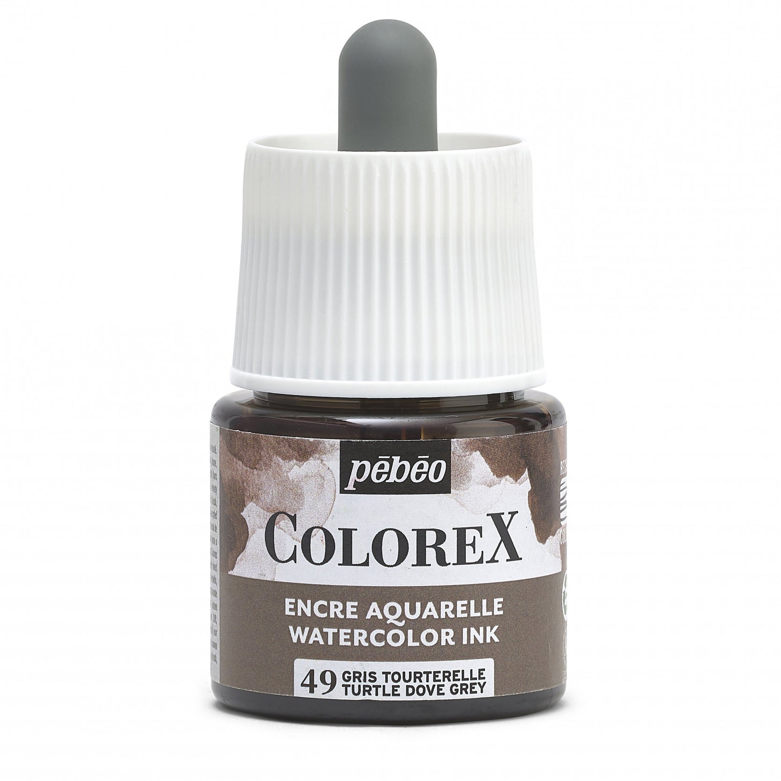 Pebeo Colorex υγρή ακουαρέλα 45 ml – Γκρι του τρυγονιού