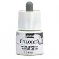 Pebeo Colorex υγρή ακουαρέλα 45 ml – Λευκό
