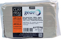 Pebeo Gédéo πηλός κεραμικής 5 kg κόκκινος – 1500 g biela