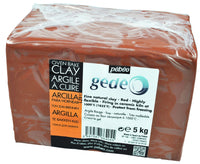Pebeo Gédéo πηλός κεραμικής 5 kg κόκκινος – 5 kg červená