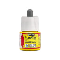 Χρώμα μαρμαρογραφίας Pebeo Marbling 45 ml – Κίτρινο Λεμονί