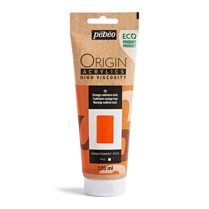 Pebeo ORIGIN Ακρυλικό χρώμα 120 ml | Διάφορες αποχρώσεις