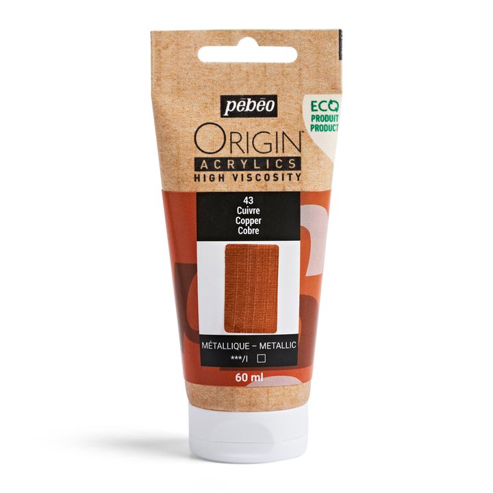 Pebeo ORIGIN Ακρυλικό χρώμα 60 ml | Διάφορες αποχρώσεις - Χαλκός