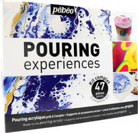 Pebeo πλήρες σετ acrylic pouring – 47 τμχ