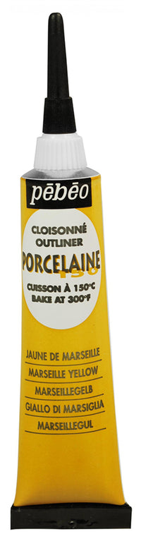 Pebeo Porcelaine 150 ανάγλυφο περίγραμμα πορσελάνης 20 ml – Κίτρινο Μασσαλίας