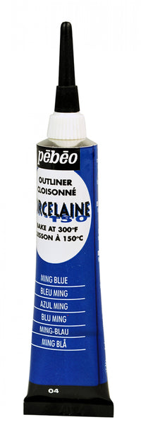 Pebeo Porcelaine 150 ανάγλυφο περίγραμμα πορσελάνης 20 ml – Μπλε Ming