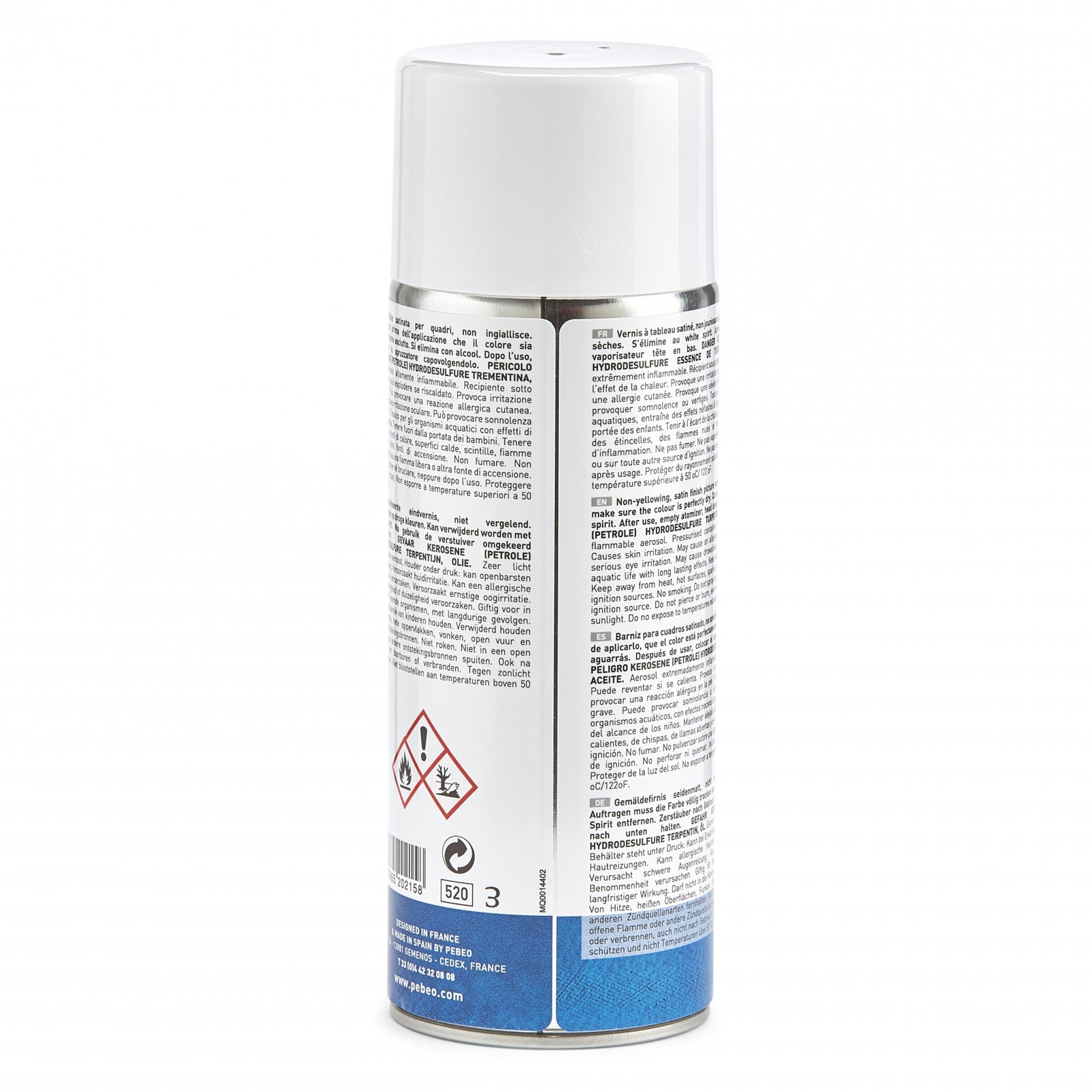 Pebeo σατινέ βερνίκι σε σπρέι 400 ml
