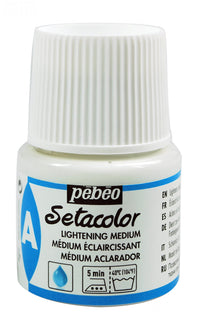 PEBEO Setacolor μέσο ανοίγματος χρώματος για υφάσματα 45 ml