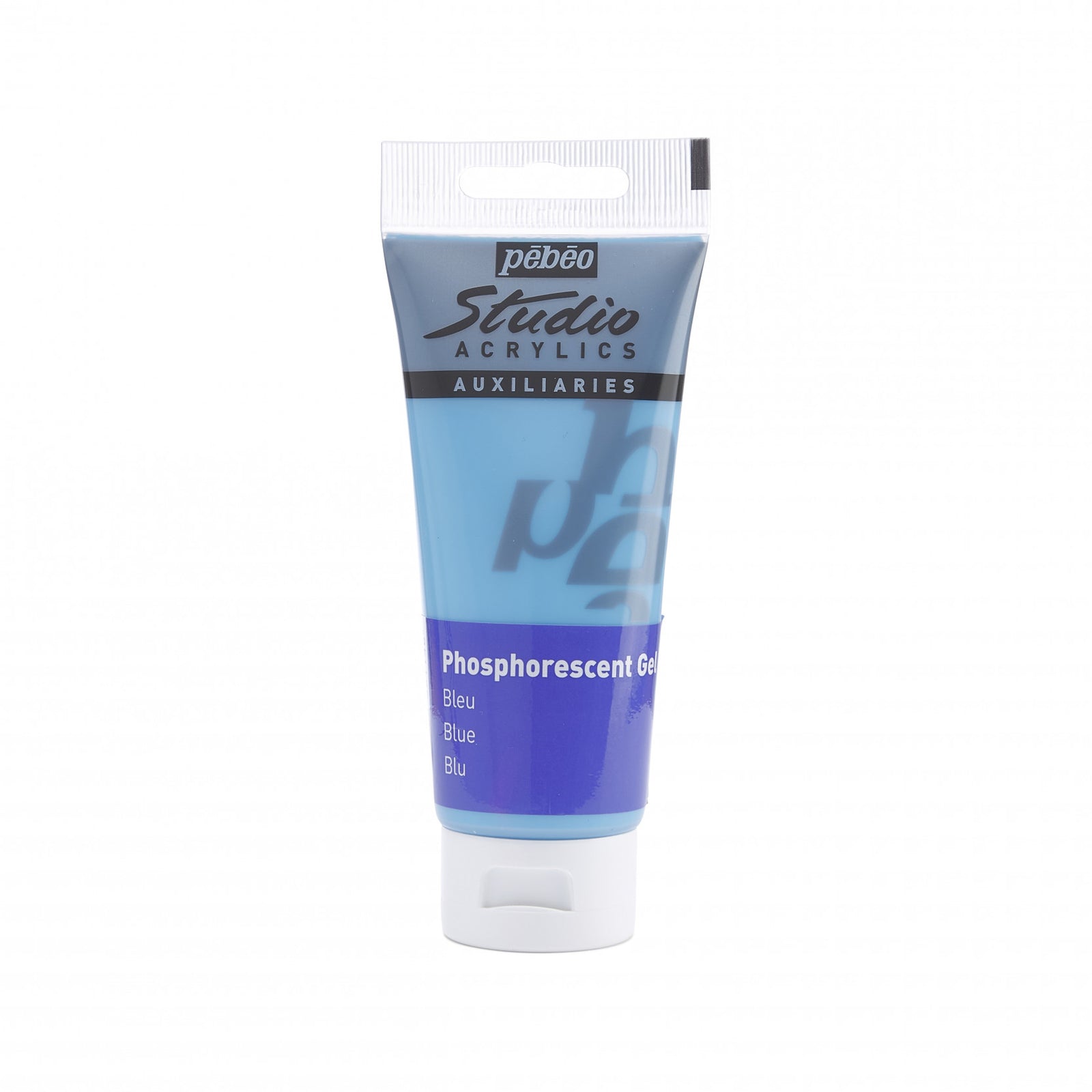 Pebeo Studio ακρυλικό τζελ 100 ml Phosphorescent Blue