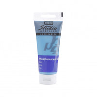 Pebeo Studio ακρυλικό τζελ 100 ml Phosphorescent Blue