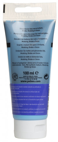 Pebeo Studio ακρυλικό τζελ 100 ml Phosphorescent Blue
