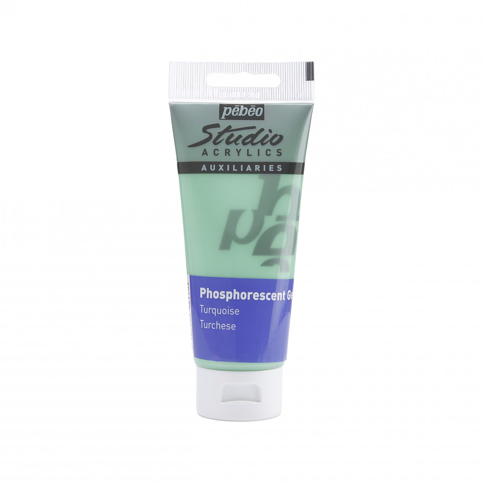 Pebeo Studio ακρυλικό τζελ 100 ml Phosphorescent Turquoise