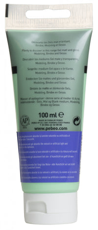 Pebeo Studio ακρυλικό τζελ 100 ml Phosphorescent Turquoise