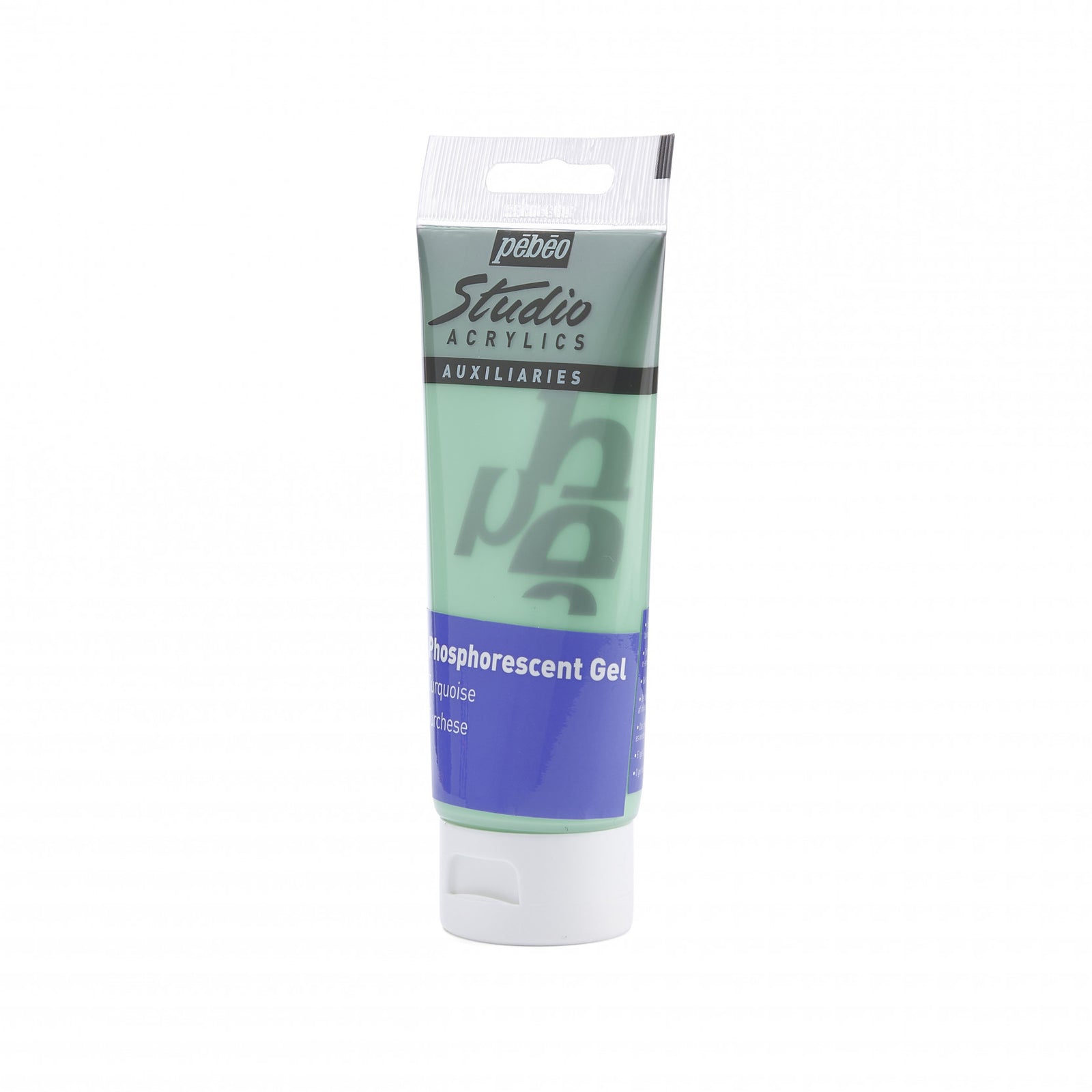 Pebeo Studio ακρυλικό τζελ 100 ml Phosphorescent Turquoise