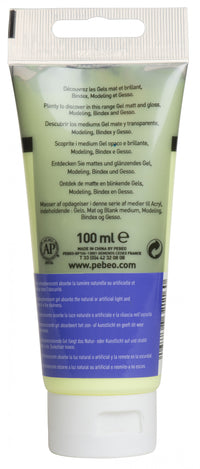 Pebeo Studio ακρυλικό τζελ 100 ml Phosphorescent Yellow