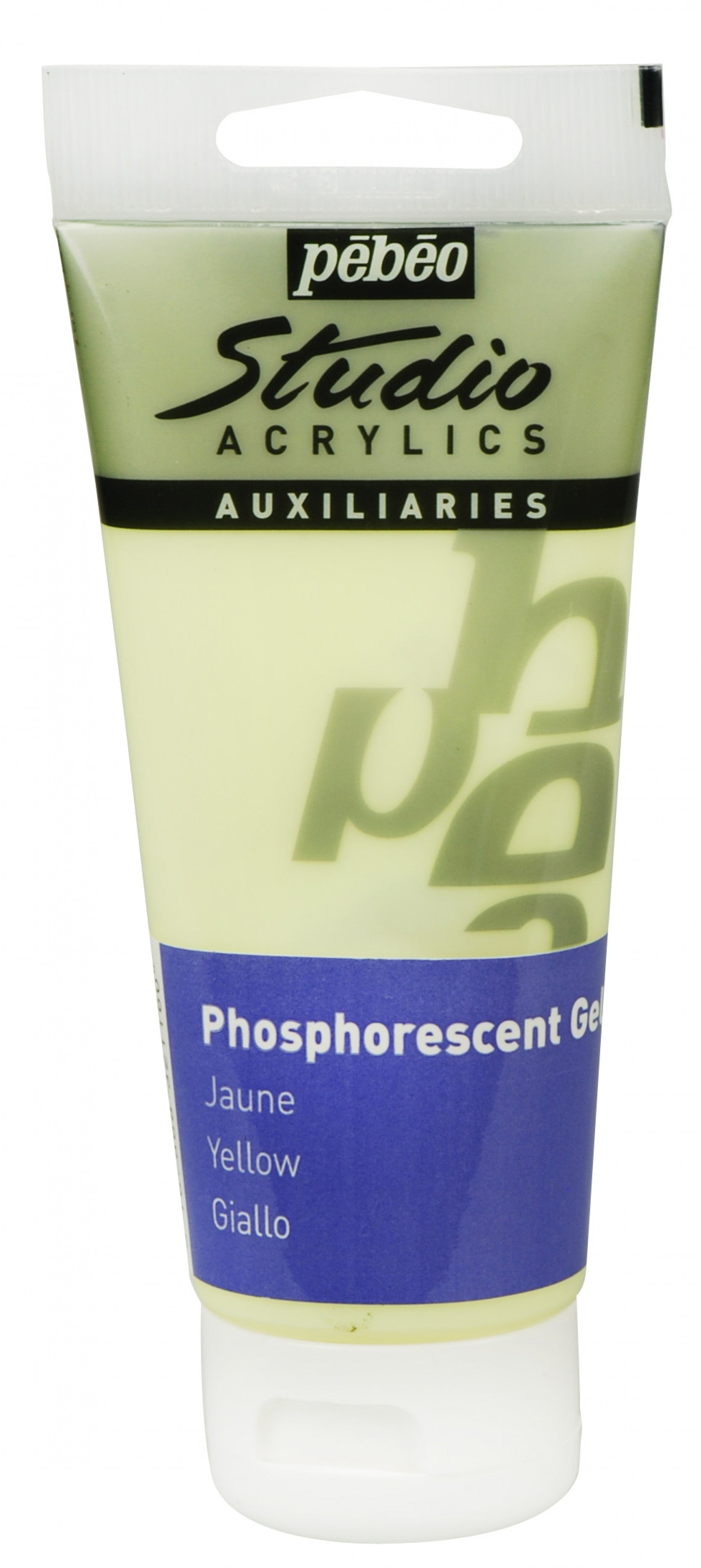 Pebeo Studio ακρυλικό τζελ 100 ml Phosphorescent Yellow