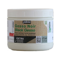 Pebeo Studio Acrylics μαύρο ακρυλικό τζέσσο (gesso) 475 ml