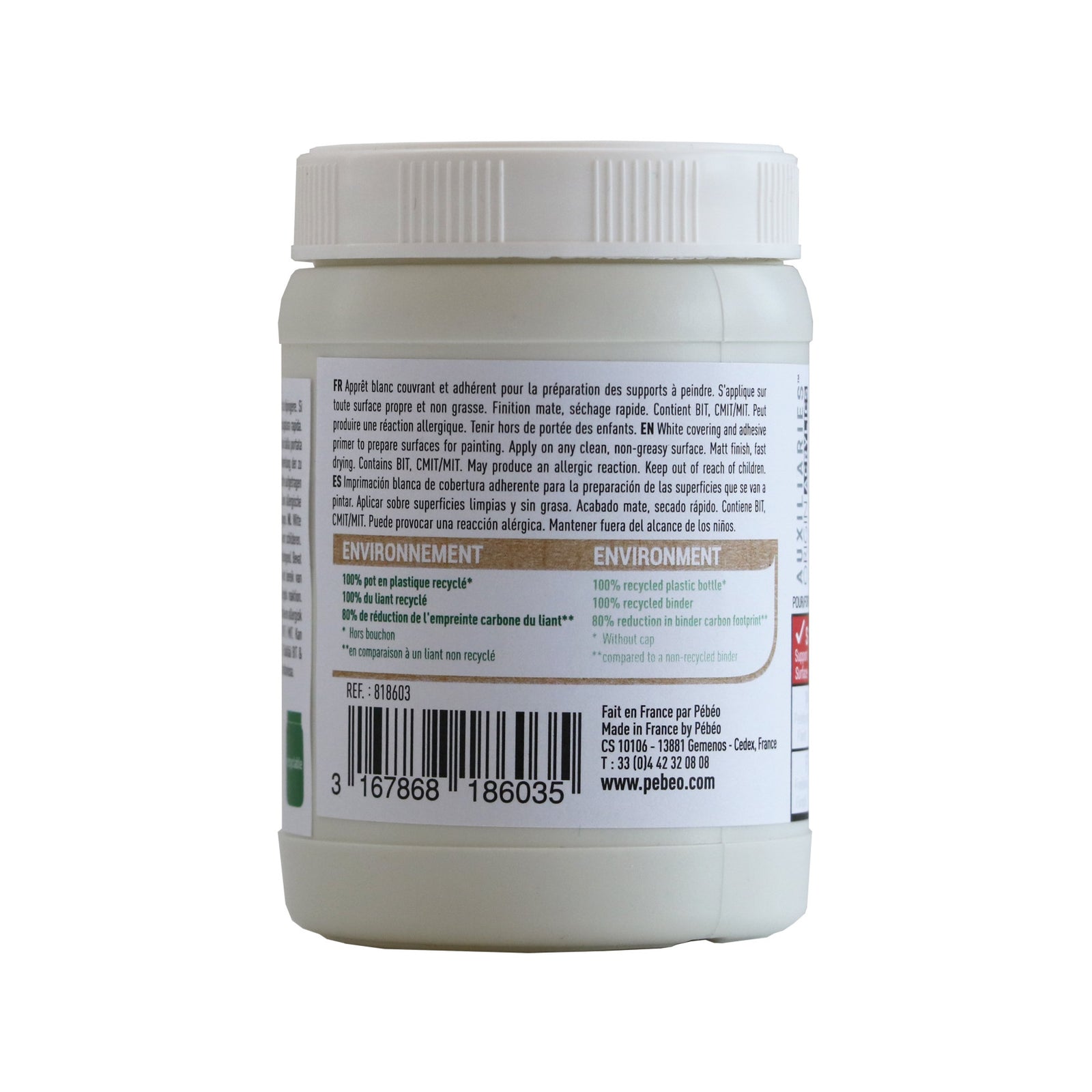 Pebeo Studio ακρυλικό gesso 225 ml