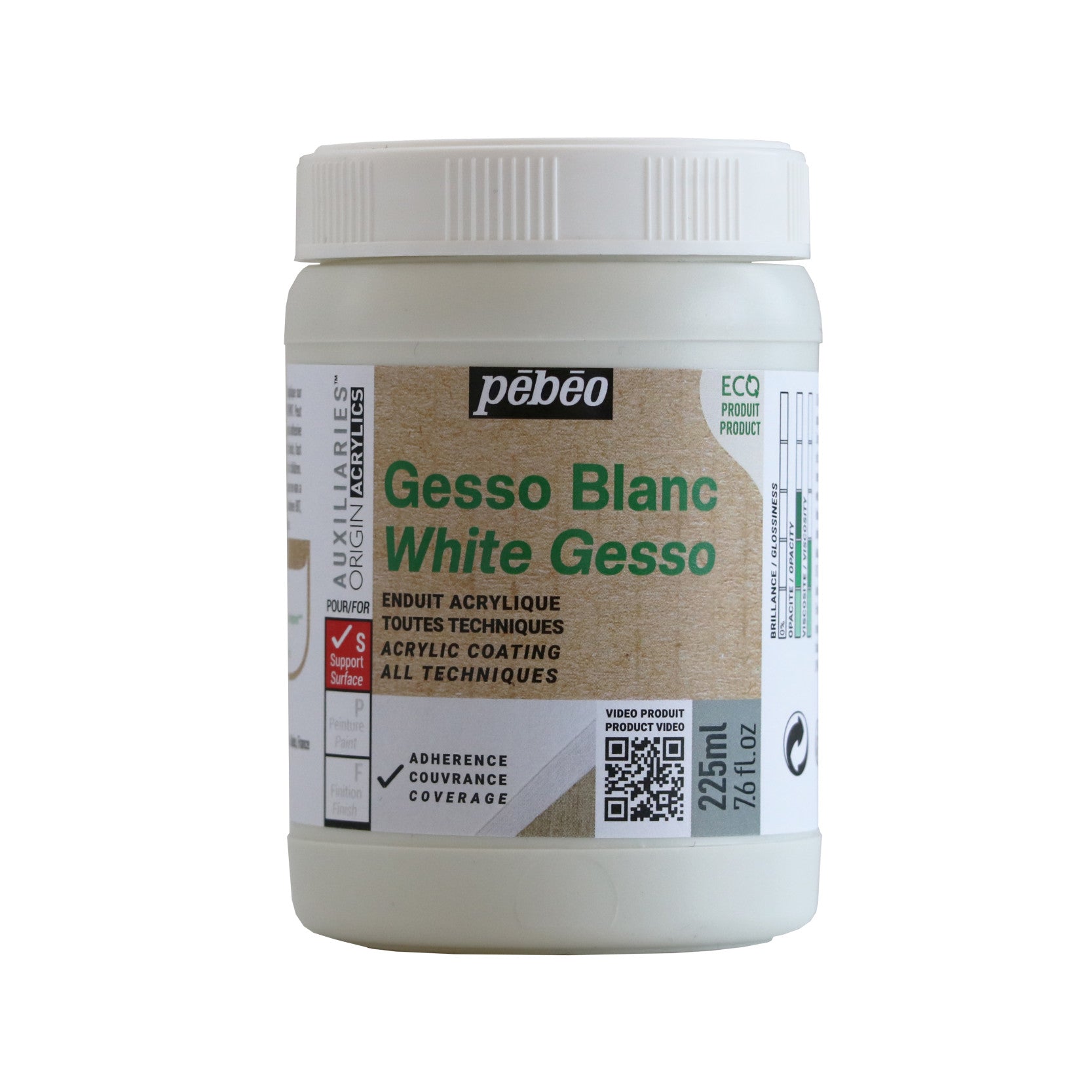 Pebeo Studio ακρυλικό gesso 225 ml