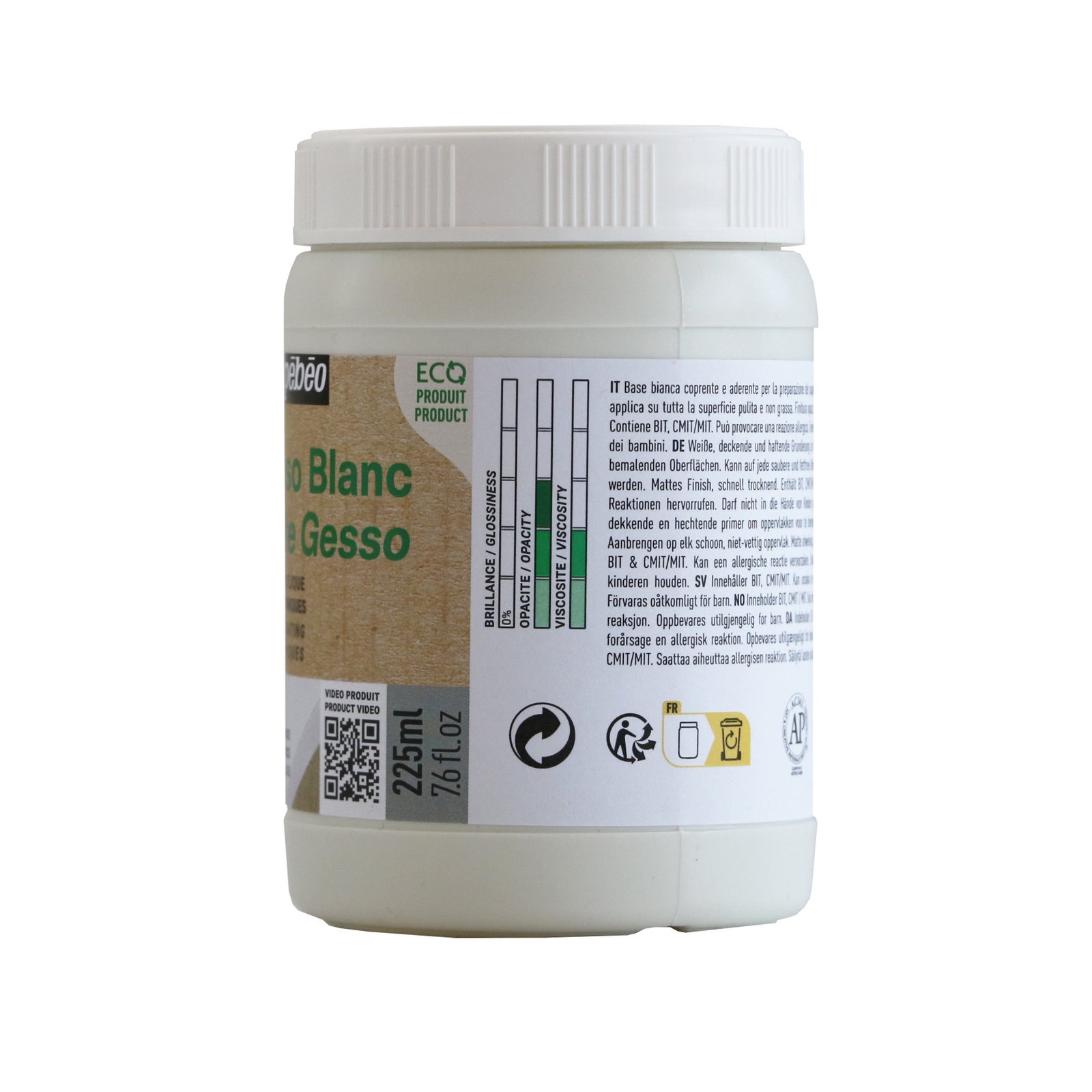 Pebeo Studio ακρυλικό gesso 225 ml