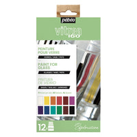 PEBEO Vitrea 160 σετ χρωμάτων για γυαλί 12 x 20 ml