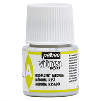 PEBEO Vitrea 160 ιριδίζον μέσο για γυαλί 45 ml