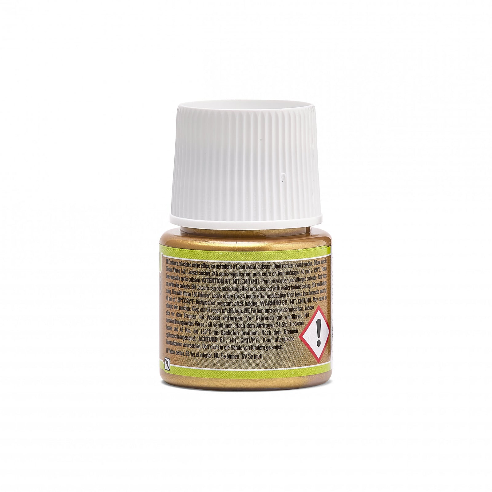 Χρώμα για γυαλί Pebeo Vitrea 160 – 45 ml, Shimmer Gold