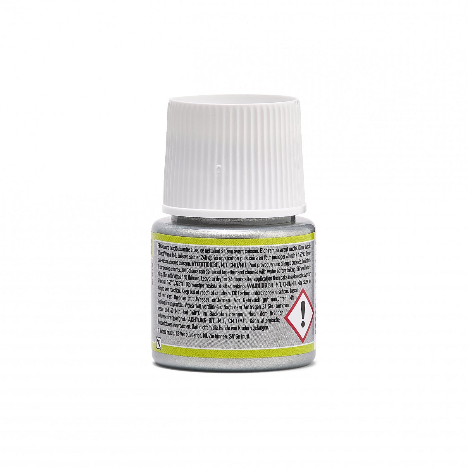 Pebeo Vitrea 160 χρώμα βιτρό για γυαλί 45 ml Shimmer Silver