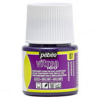 Χρώμα βιτρό για γυαλί Pebeo Vitrea 160 γυαλιστερό 45 ml – Αμαράνθινο