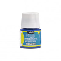 Χρώμα βιτρό για γυαλί Pebeo Vitrea 160 γυαλιστερό 45 ml – Κυανό