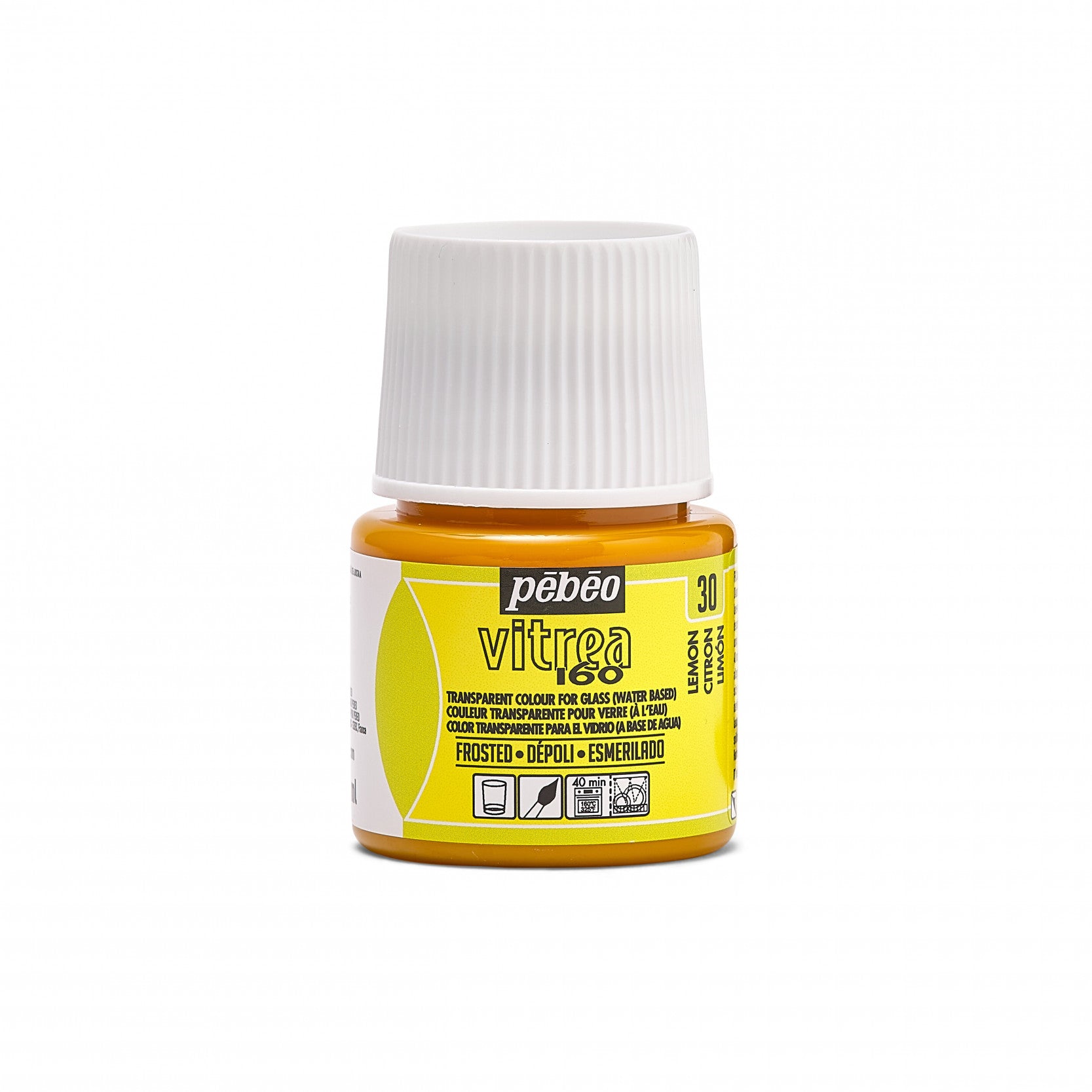 Pebeo Vitrea 160 χρώμα βιτρό για γυαλί 45 ml – Λεμόνι