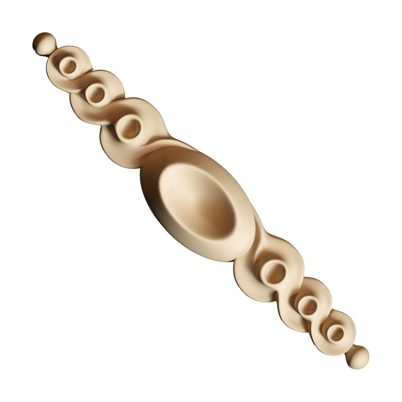 Pentart εύκαμπτο ξύλο Elastic wood DC 108 volute 10,8 x 2,0 x 0,7 cm