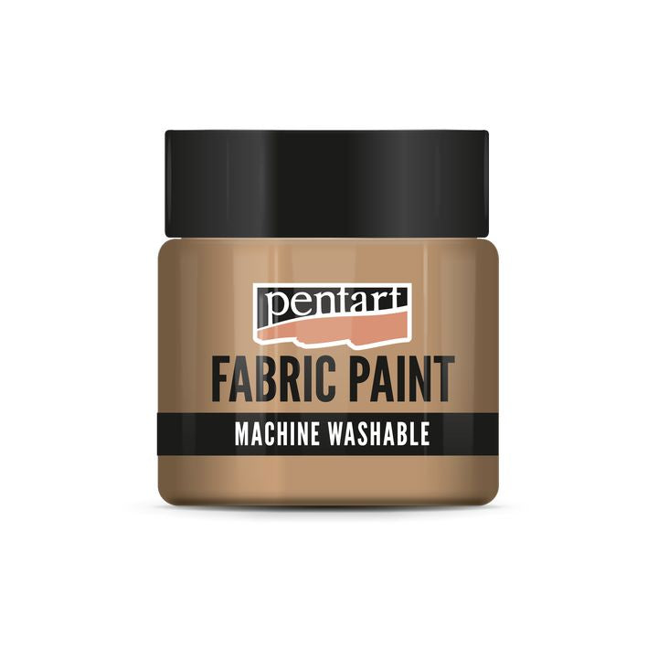 Pentart Μεταλλική υφασμάτινη μπογιά 50 ml | Διάφορες αποχρώσεις