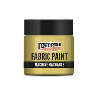Pentart Μεταλλική υφασμάτινη μπογιά 50 ml | Διάφορες αποχρώσεις