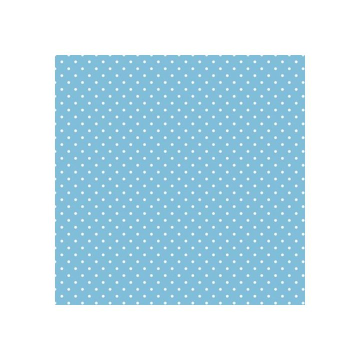Πετσέτες ντεκουπάζ - White Dots on Blue - 1τμχ